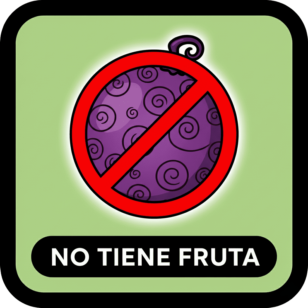 No tiene fruta