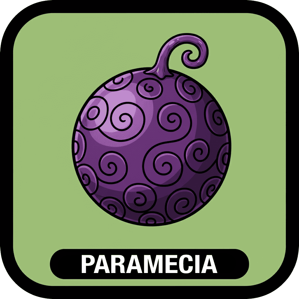 Paramecia-Frucht