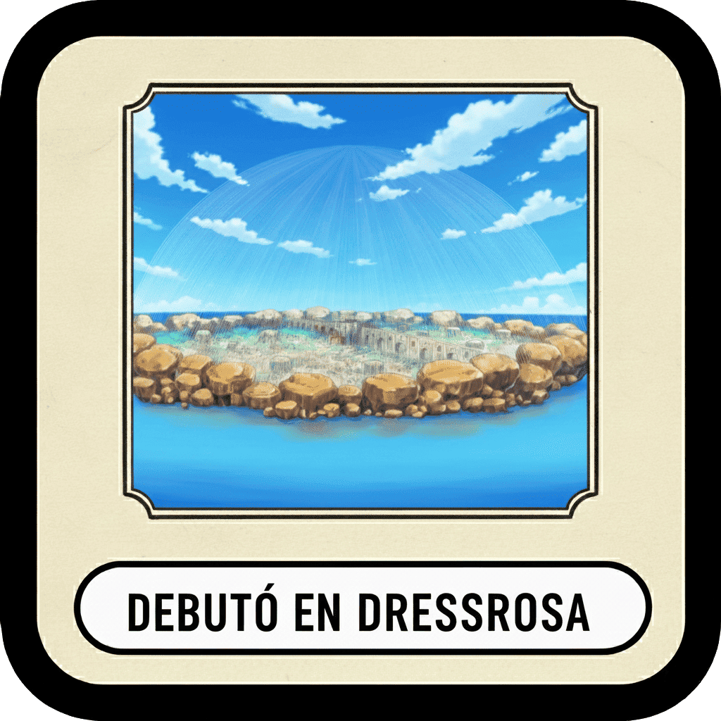 Debutó en Dressrosa