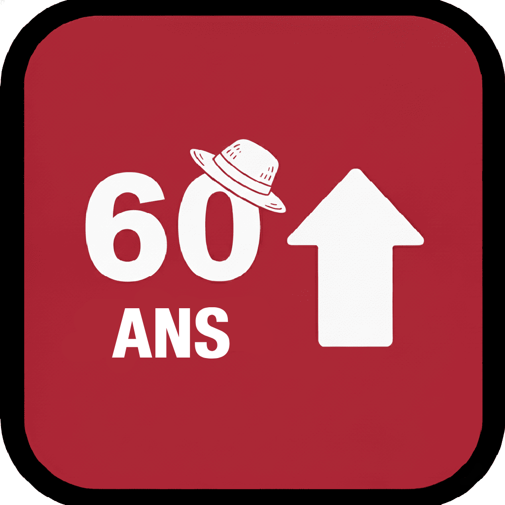 Plus de 60 ans