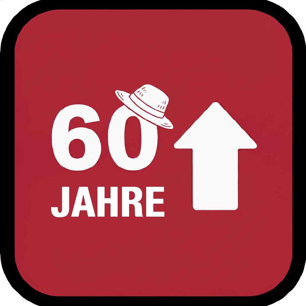 Über 60 Jahre alt