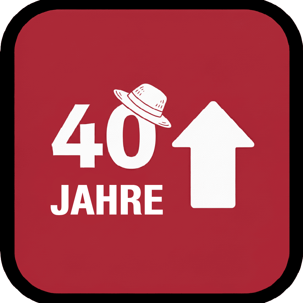 Über 40 Jahre alt