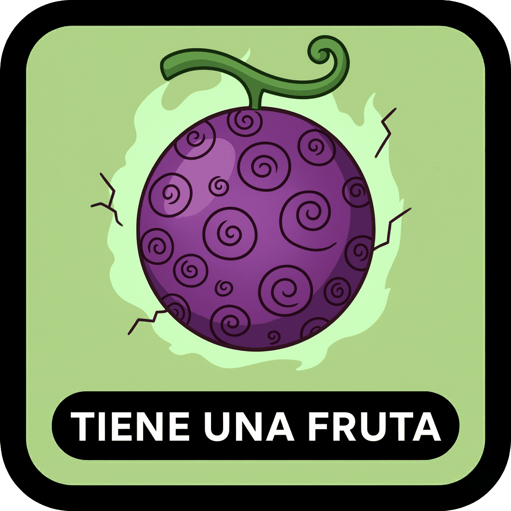 Tiene una fruta