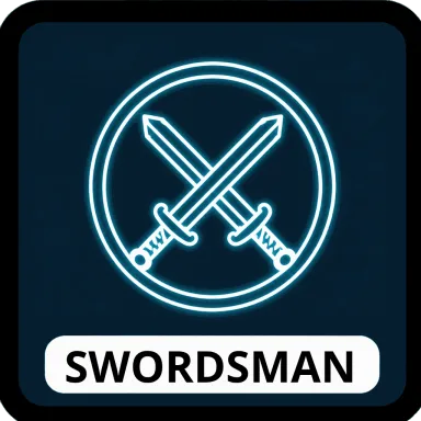Is a swordsman