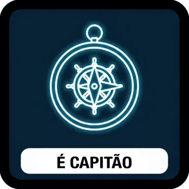 É um capitão pirata