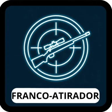 É um atirador