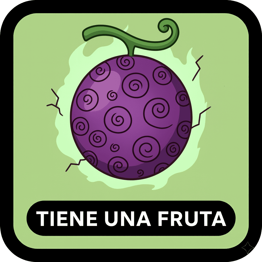 Tiene una fruta