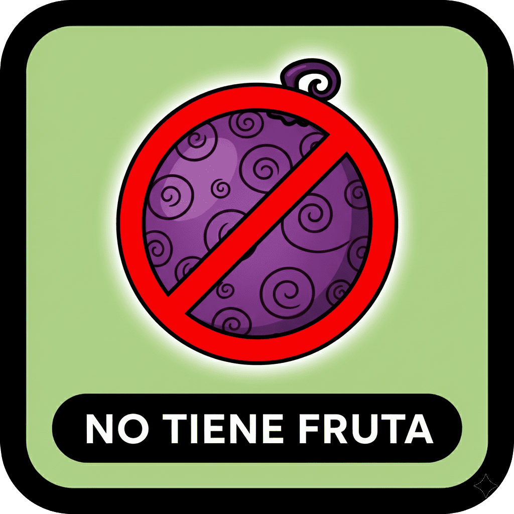 No tiene fruta